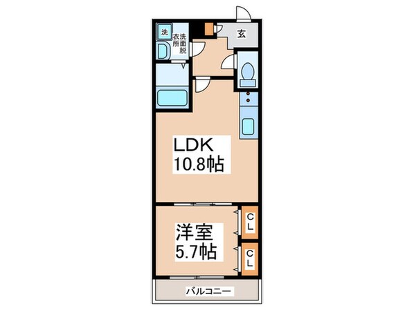 仮）ジーメゾン泉佐野新町の物件間取画像